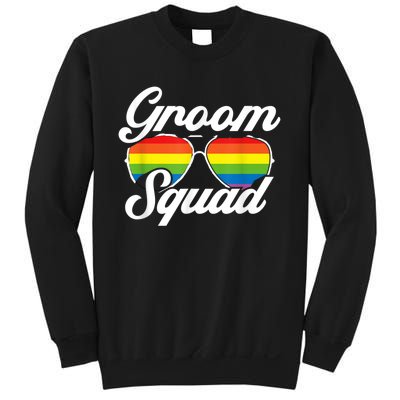 Gay Groom Squad LGBT Wedding Ceremony Bachelor Party Sweatshirt