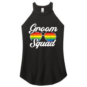 Gay Groom Squad LGBT Wedding Ceremony Bachelor Party Women's Perfect Tri Rocker Tank