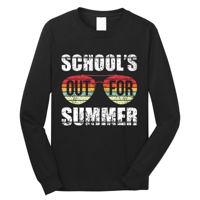 Graduation Gift Schools Out For Summer Students Teacher Long Sleeve Shirt