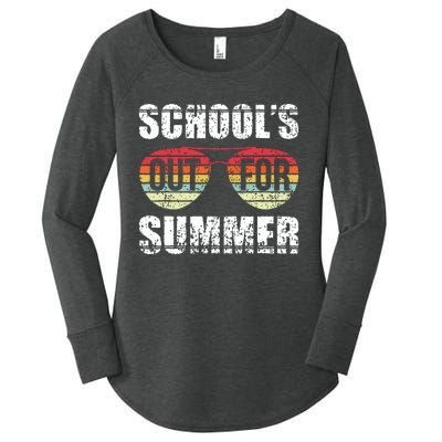 Graduation Gift Schools Out For Summer Students Teacher Women's Perfect Tri Tunic Long Sleeve Shirt