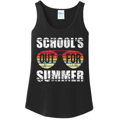 Graduation Gift Schools Out For Summer Students Teacher Ladies Essential Tank