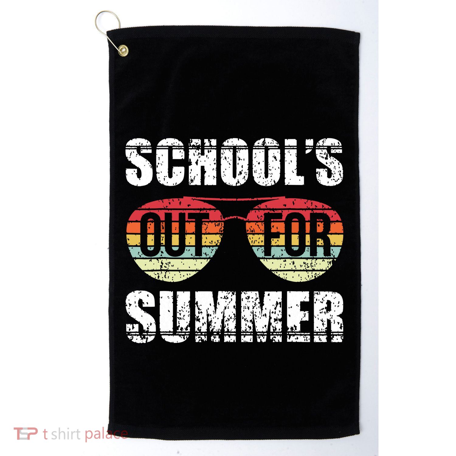 Graduation Gift Schools Out For Summer Students Teacher Golf Towel