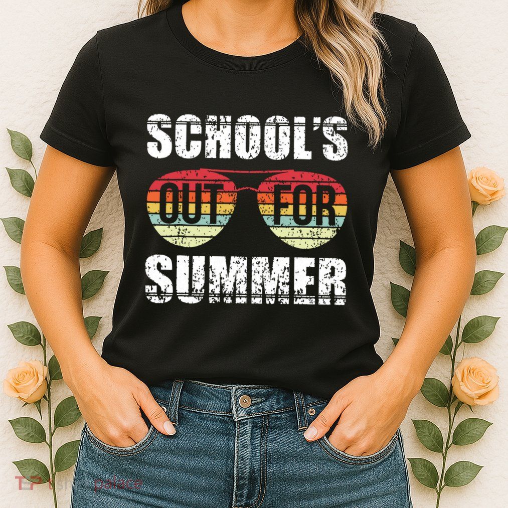 Graduation Gift Schools Out For Summer Students Teacher Womens T-Shirt