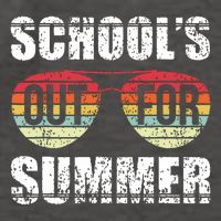 Graduation Gift Schools Out For Summer Students Teacher Vector Backpack