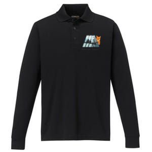 Go Green! Save The Earth Save Our Nature! Gift Performance Long Sleeve Polo