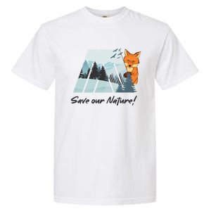 Go Green! Save The Earth Save Our Nature! Gift Garment-Dyed Heavyweight T-Shirt