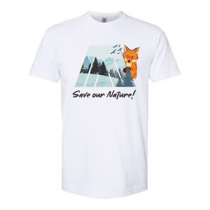 Go Green! Save The Earth Save Our Nature! Gift Softstyle CVC T-Shirt