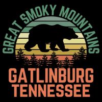 Gatlinburg Great Smoky Mountains National Park Tennessee Meaningful Gift Flat Bill Trucker Hat