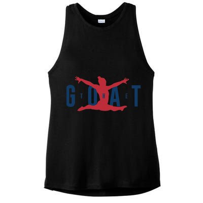 Gymnastics Goat Simone Biles 2024 Ladies PosiCharge Tri-Blend Wicking Tank
