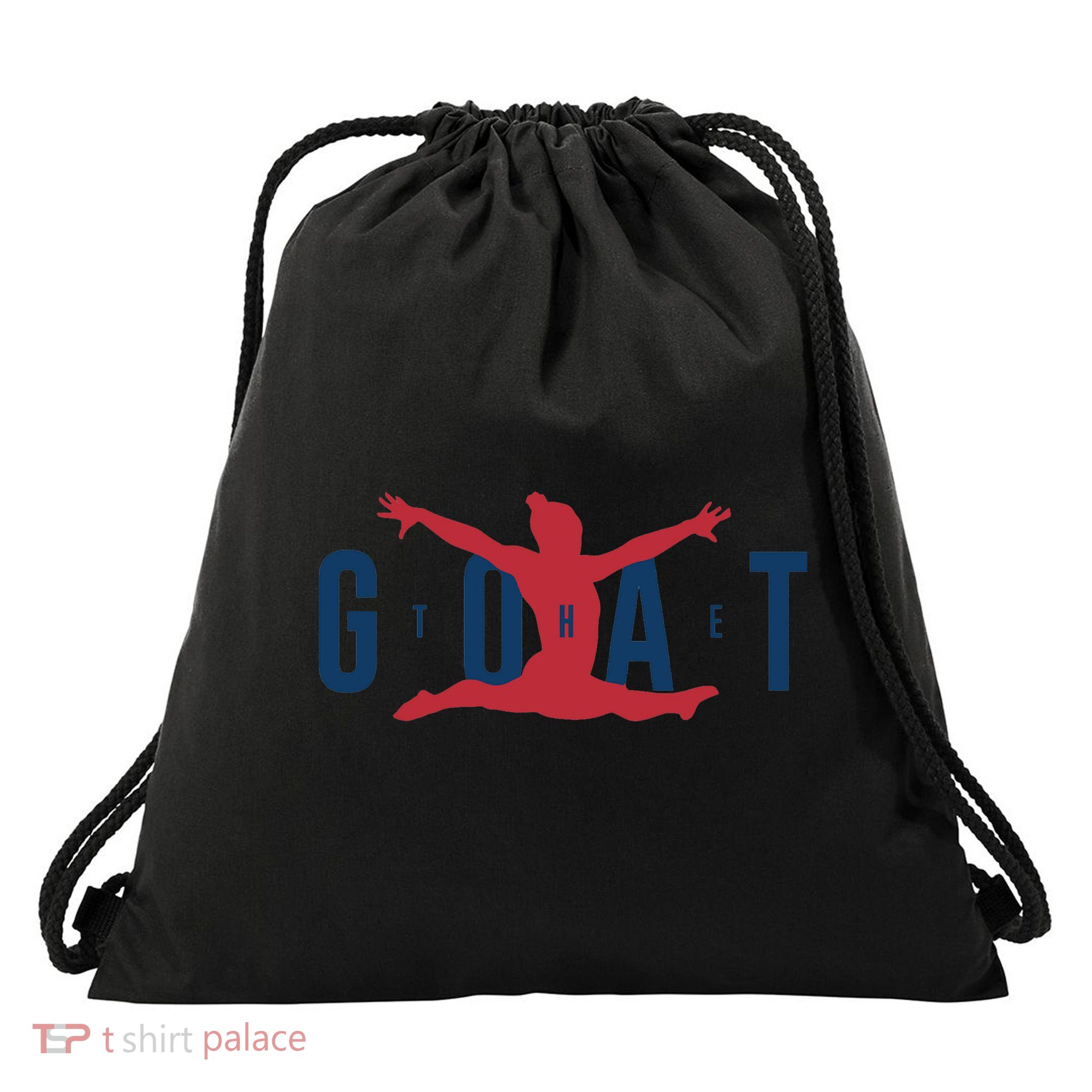 Gymnastics Goat Simone Biles 2024 Drawstring Bag