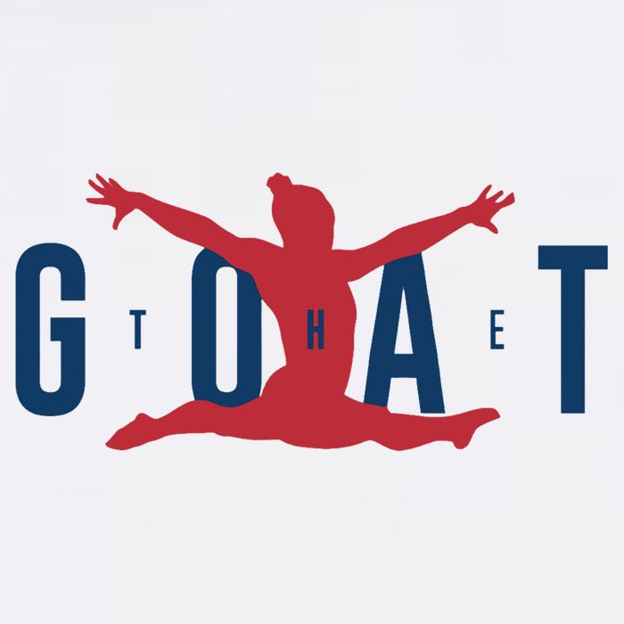 Gymnastics Goat Simone Biles 2024 Garment-Dyed Sweatshirt