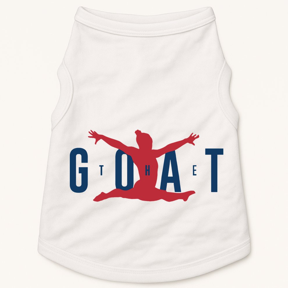 Gymnastics Goat Simone Biles 2024 Doggie Tank