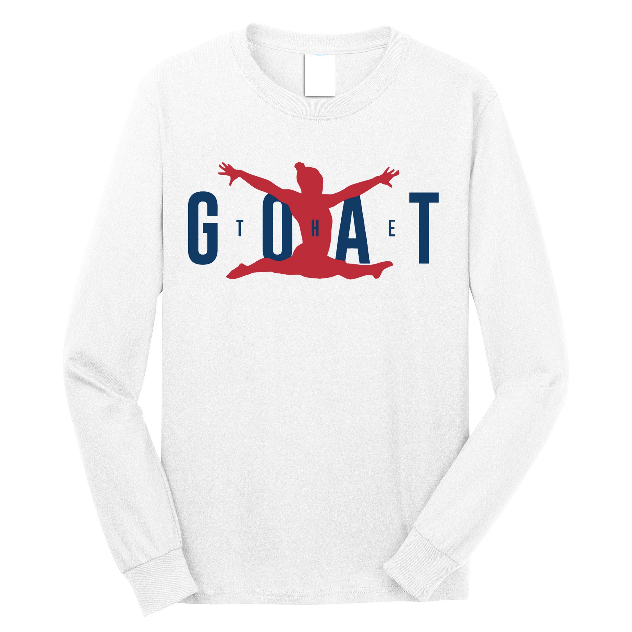 Gymnastics Goat Simone Biles 2024 Long Sleeve Shirt