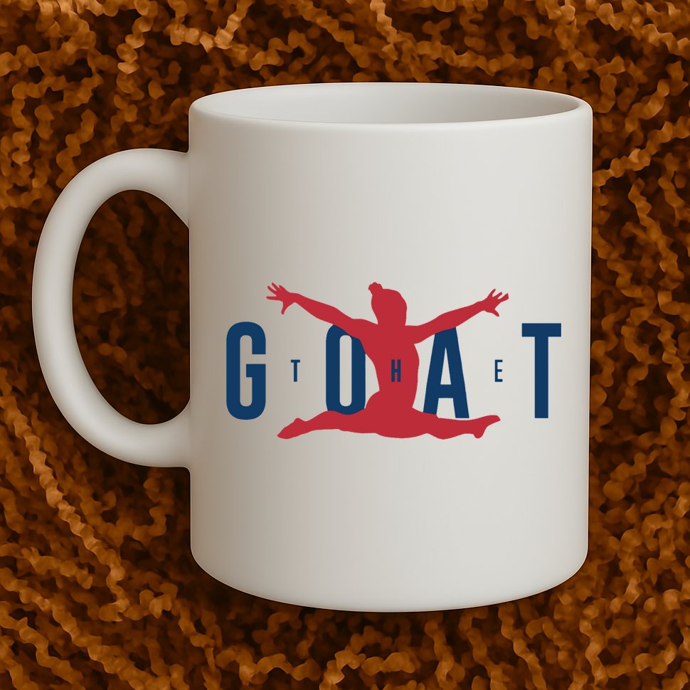 Gymnastics Goat Simone Biles 2024 Mug