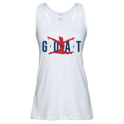 Gymnastics Goat Simone Biles 2024 Ladies Essential Flowy Tank