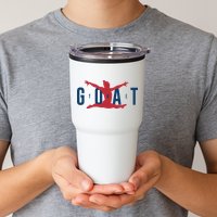 Gymnastics Goat Simone Biles 2024 Tumbler