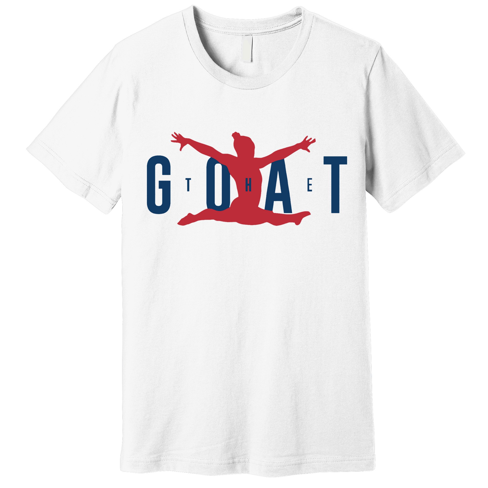 Gymnastics Goat Simone Biles 2024 Premium T-Shirt