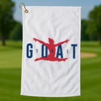 Gymnastics Goat Simone Biles 2024 Golf Towel