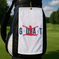 Gymnastics Goat Simone Biles 2024 Golf Towel