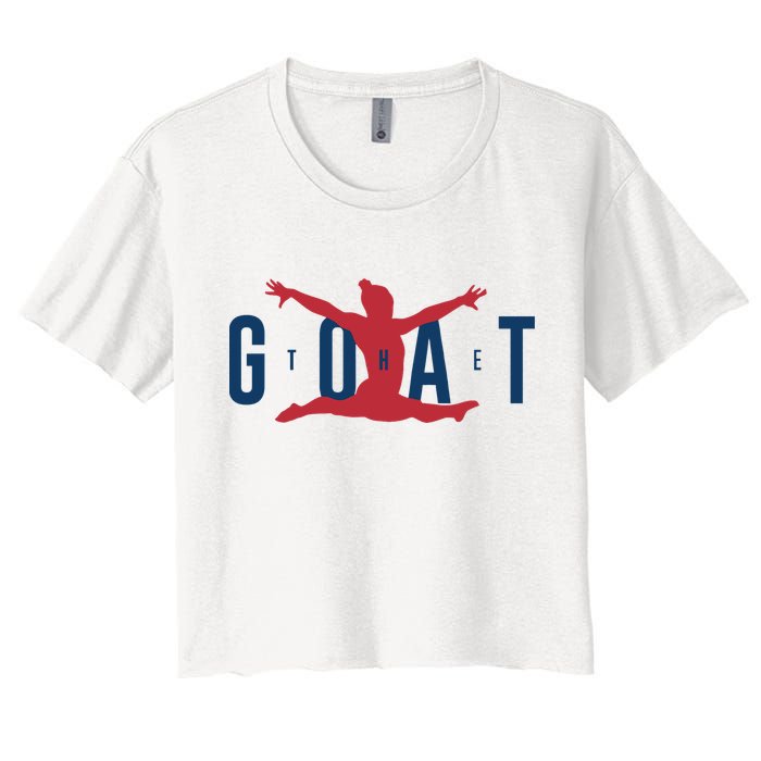 Gymnastics Goat Simone Biles 2024 Crop Top
