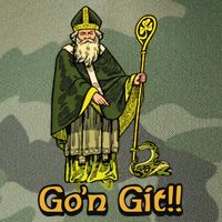 GoN Git St Patrick Legacy Tie Dye Trucker Hat
