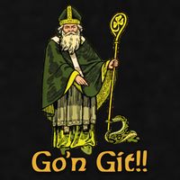 GoN Git St Patrick Ladies PosiCharge Tri-Blend Wicking Tank