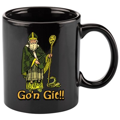 GoN Git St Patrick 11oz C Handle Ceramic Mug