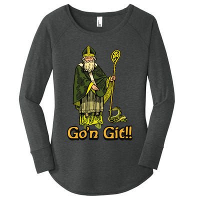 GoN Git St Patrick Women's Perfect Tri Tunic Long Sleeve Shirt