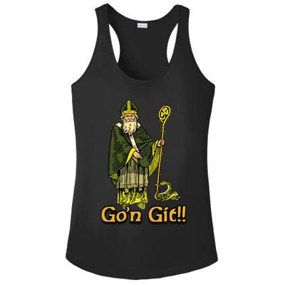 GoN Git St Patrick Ladies PosiCharge Competitor Racerback Tank