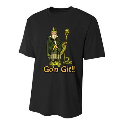 GoN Git St Patrick Youth Performance Sprint T-Shirt