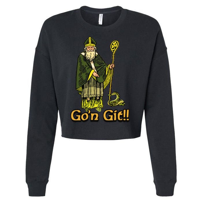 GoN Git St Patrick Cropped Pullover Crew
