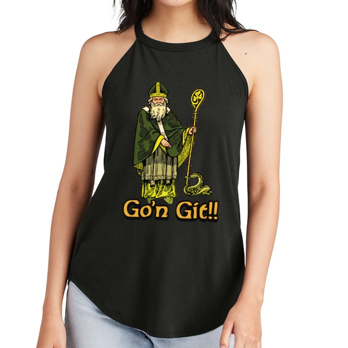 GoN Git St Patrick Women's Perfect Tri Rocker Tank
