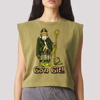 GoN Git St Patrick Garment-Dyed Women's Muscle Tee
