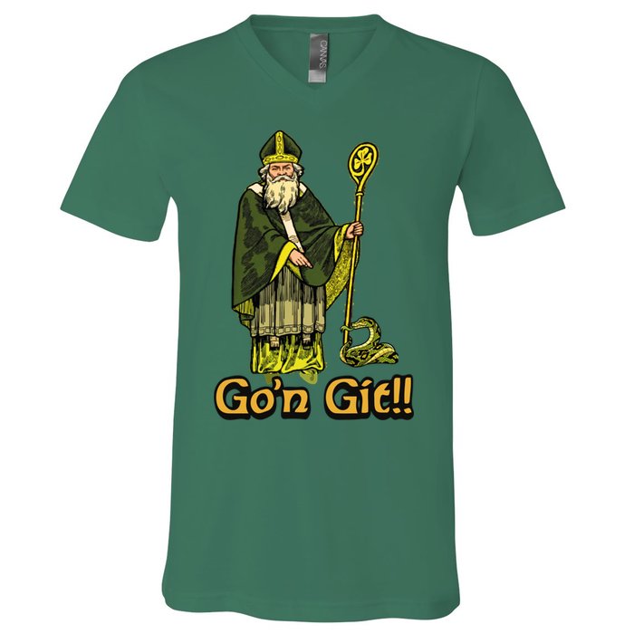 GoN Git St Patrick V-Neck T-Shirt