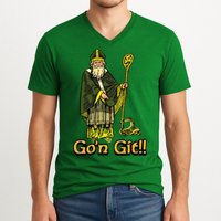 GoN Git St Patrick V-Neck T-Shirt