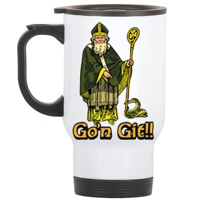 GoN Git St Patrick Stainless Steel Travel Mug