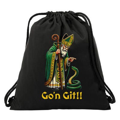 Go'n Git St Patricks Day St Patrick  Drawstring Bag
