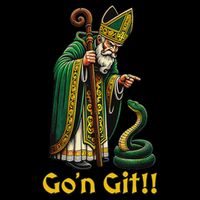 Go'n Git St Patricks Day St Patrick  Drawstring Bag