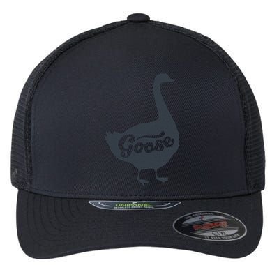 Grey Goose Simple Distress Flexfit Unipanel Trucker Cap