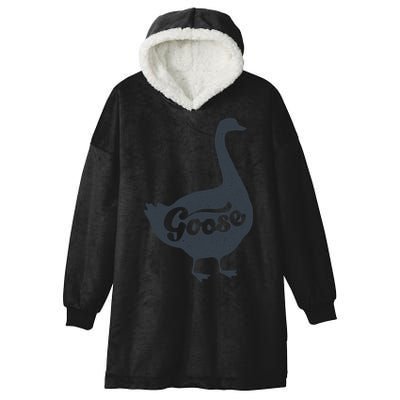 Grey Goose Simple Distress Hooded Wearable Blanket