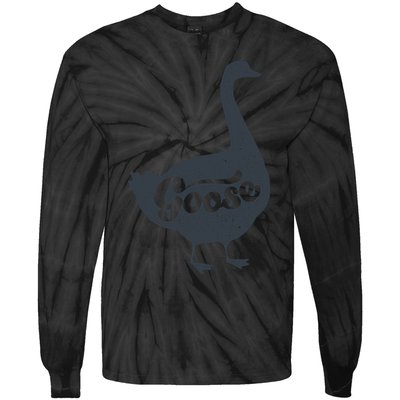 Grey Goose Simple Distress Tie-Dye Long Sleeve Shirt