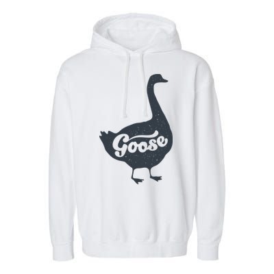 Grey Goose Simple Distress Garment-Dyed Fleece Hoodie