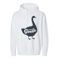Grey Goose Simple Distress Garment-Dyed Fleece Hoodie
