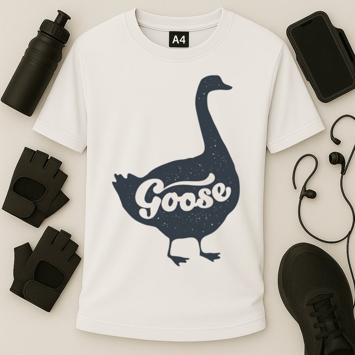 Grey Goose Simple Distress Performance Shirt