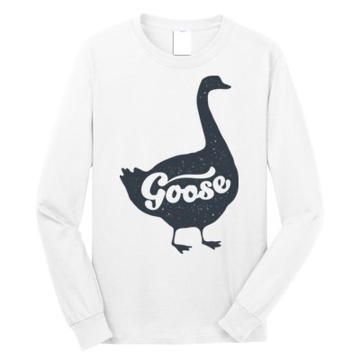 Grey Goose Simple Distress Long Sleeve Shirt