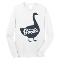 Grey Goose Simple Distress Long Sleeve Shirt