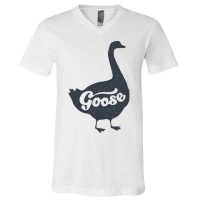 Grey Goose Simple Distress V-Neck T-Shirt