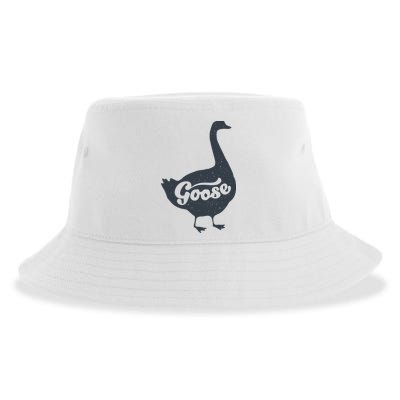 Grey Goose Simple Distress Sustainable Bucket Hat