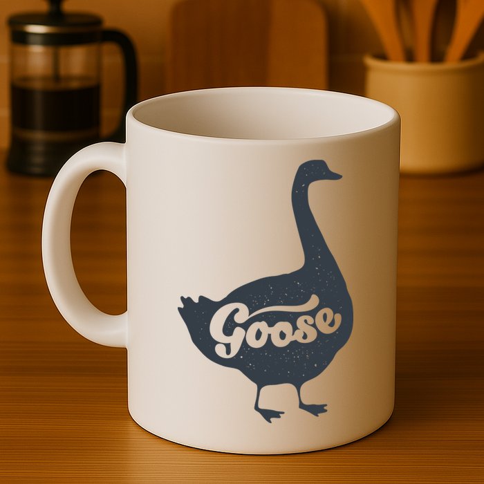 Grey Goose Simple Distress Mug