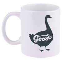 Grey Goose Simple Distress 11oz C Handle Ceramic Mug